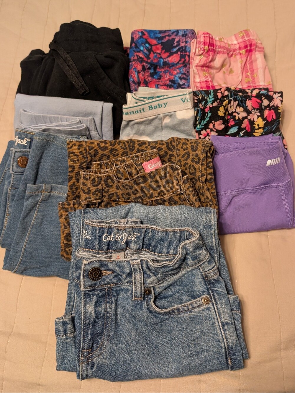 Girls Size 6 Bottoms Bundle Lot of 10 Pants Mix